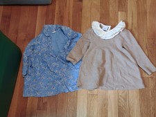 Toddler clothes - assorted girls 12-24 months - tops, dresses, shorts, pants.