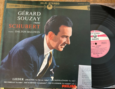 【中古】 Lieder Schubert ,Souzay ,Baldwin GERARD SOUZAY - DALTON BALDWIN / SCHUBERT lieder / PHILIPS HI-FI