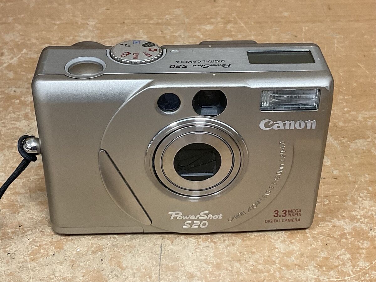Canon PowerShot A80 4.0MP Digital Camera - Silver for sale Canon PowerShot A80 4.0MP Digital Camera - Silver for sale