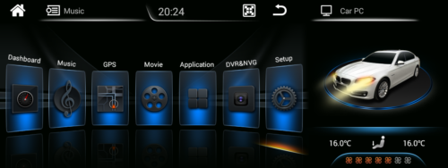 Android 11 Autoradio für BMW X3 X4 F26 F25 E83 10,5 Zoll Touchscreen I-Drive USB - Bild 6 von 7