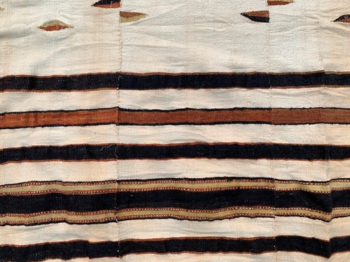 Fulani Blanket,African Blanket,Antique Hand Made Fulani,Wedding Blanket 4x7 ft - Picture 3 of 11
