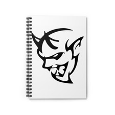 "The Demon" Spiral Notebook - Ruled Line