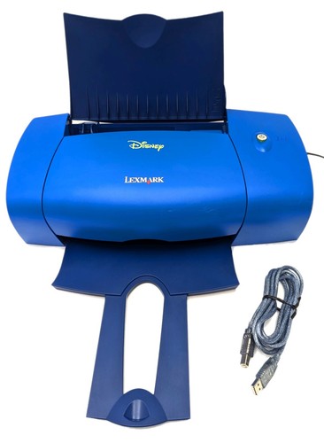 Disney Dream Desk Lexmark Z618 Blue Printer 4126-DD1 2004 - Parts/Repair *READ*