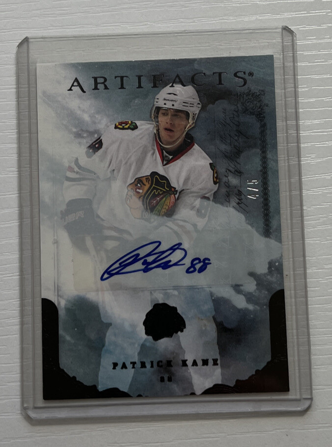 2010-11 Artifacts Autographs Black #6 Chicago Blackhawks Patrick Kane 4/5