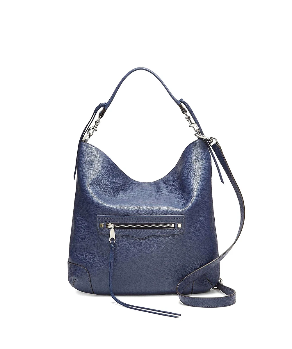 Rebecca minkoff slim regan hobo gray sale