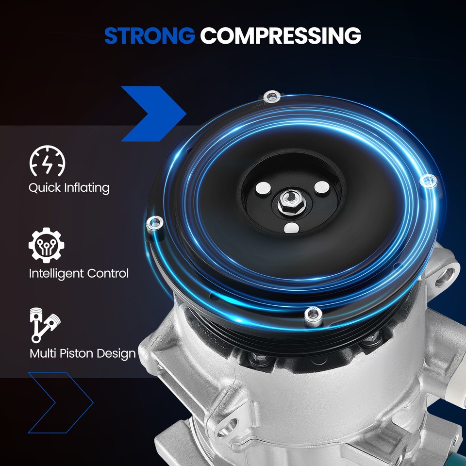 CO-11178JC Replacement A/C Compressor With Clutch - Compatible