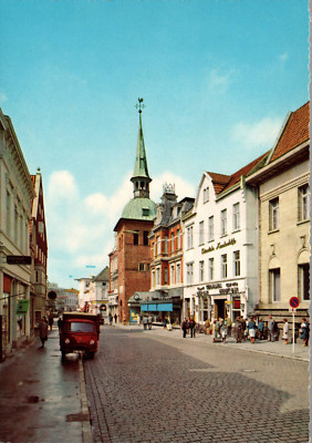 AK Oldenburg i. O. Lange Straße, Oldtimer, Lappan (Nr. 2404)