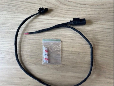 BMW R1200RS R1250RS R1200GS Twin Switched Stromkabel für Twin USB + GPS