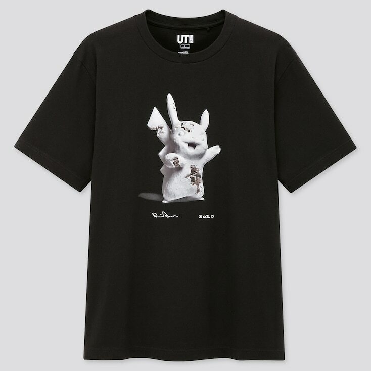 Daniel Arsham X Pokemon X Uniqlo Crystal Pikachu T-Shirt Tee Size Large |  eBay