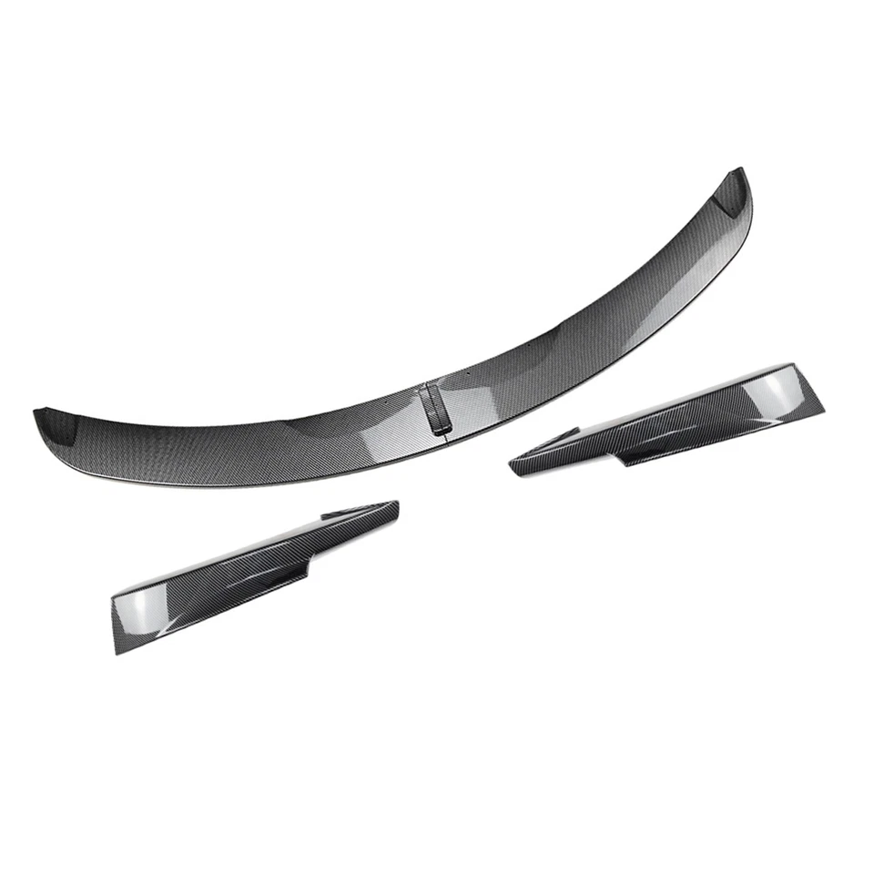 Front Bumper Splitter Lip For BMW 3 Series E90 E91 LCI M Sport 325i 335i 2009-12 - Image 3 of 4