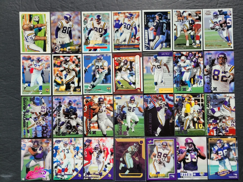 VIKINGS CARDS Your Pick 1988-91 1992-93 to 2000 Topps Score Fleer UpDeck Pacific - Image 4 of 4