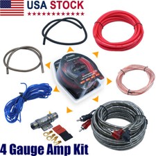 2300W 4 Gauge Car Audio Cable Kit Amplifier Install Amp RCA Subwoofer Sub Wiring