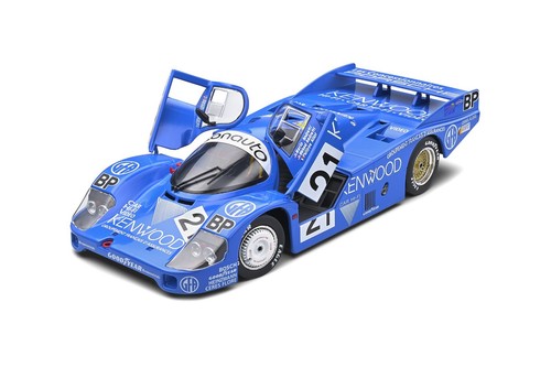 SOLIDO S1805504 PORSCHE 956LH BLUE #21 ANDRETTI/ANDRETTI/ALLIOT 24H LE MANS 1/18 - Picture 2 of 3