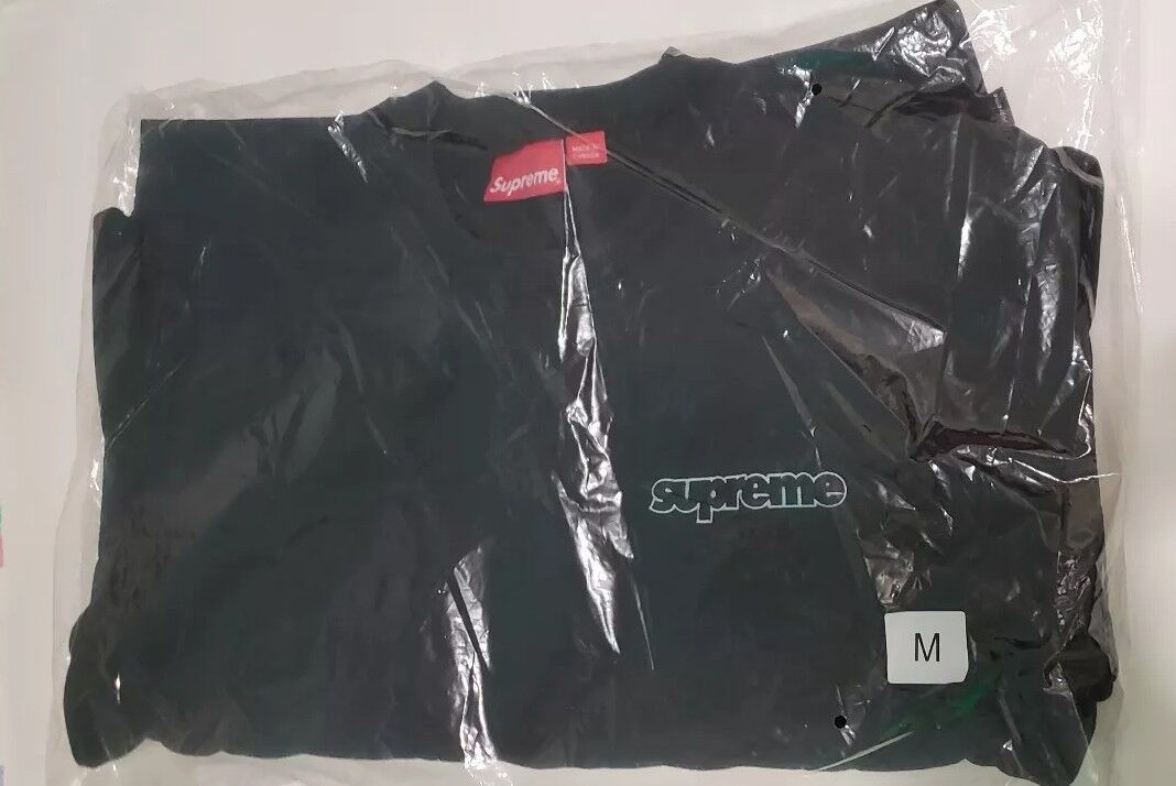Supreme® Connect Crewneck Sweatshirt - FW18 - Black Supreme® Connect Crewneck Sweatshirt - FW18 - Black