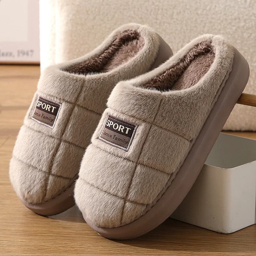 Herren Kuschelige Memory Foam Abnutzung Hausschuhe Leger Slipper Warm Haus Schuhe - Bild 17 von 25