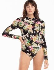 Rip Curl Women's On the Coast Surfsuit One Piece Swimsuits Vacation Sz Small New