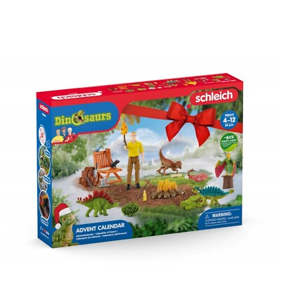 Adventskalender mit Dinosauriern Schleich Dinosaurier Weihnachten Sammeln