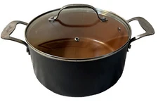 Gotham Steel 5-Quart Stock Pot with Ultra Nonstick Ceramic and Titanium Coating