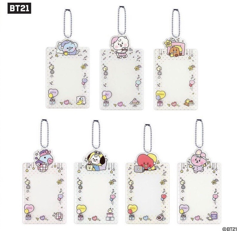 BT21 NEW Photo Holder Official Authentic Goods PARTY Ver BTS