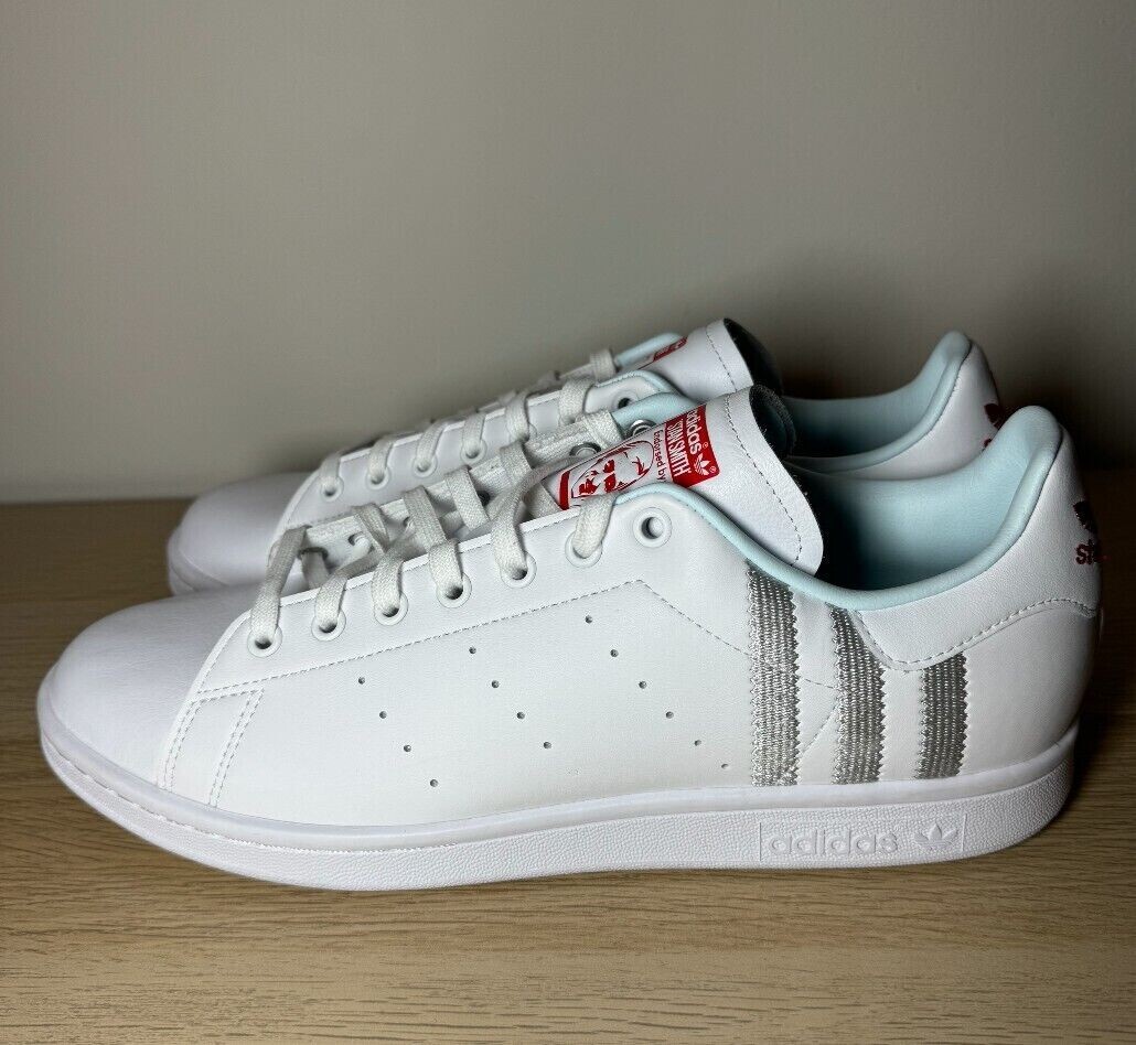 Adidas Original Stan Smith Cloud White Almost Blue Sneakers
