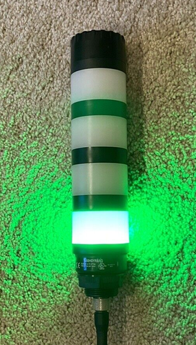 Banner TL50HGYRBAQ Stack Light Green Yellow Read Blue + Horn - Picture 4 of 7