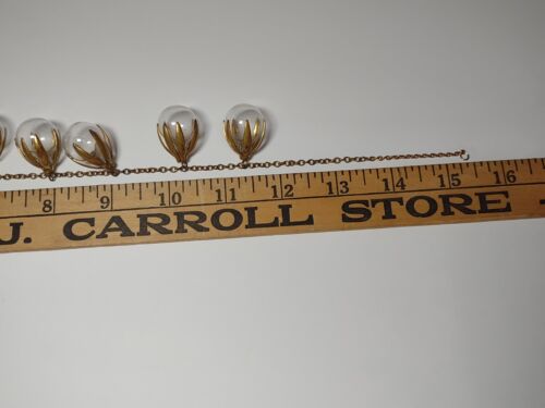 Vtg Art Deco Miriam Haskell? Early Pools of Light Drop Necklace Chinese Chi RARE - Picture 22 of 22