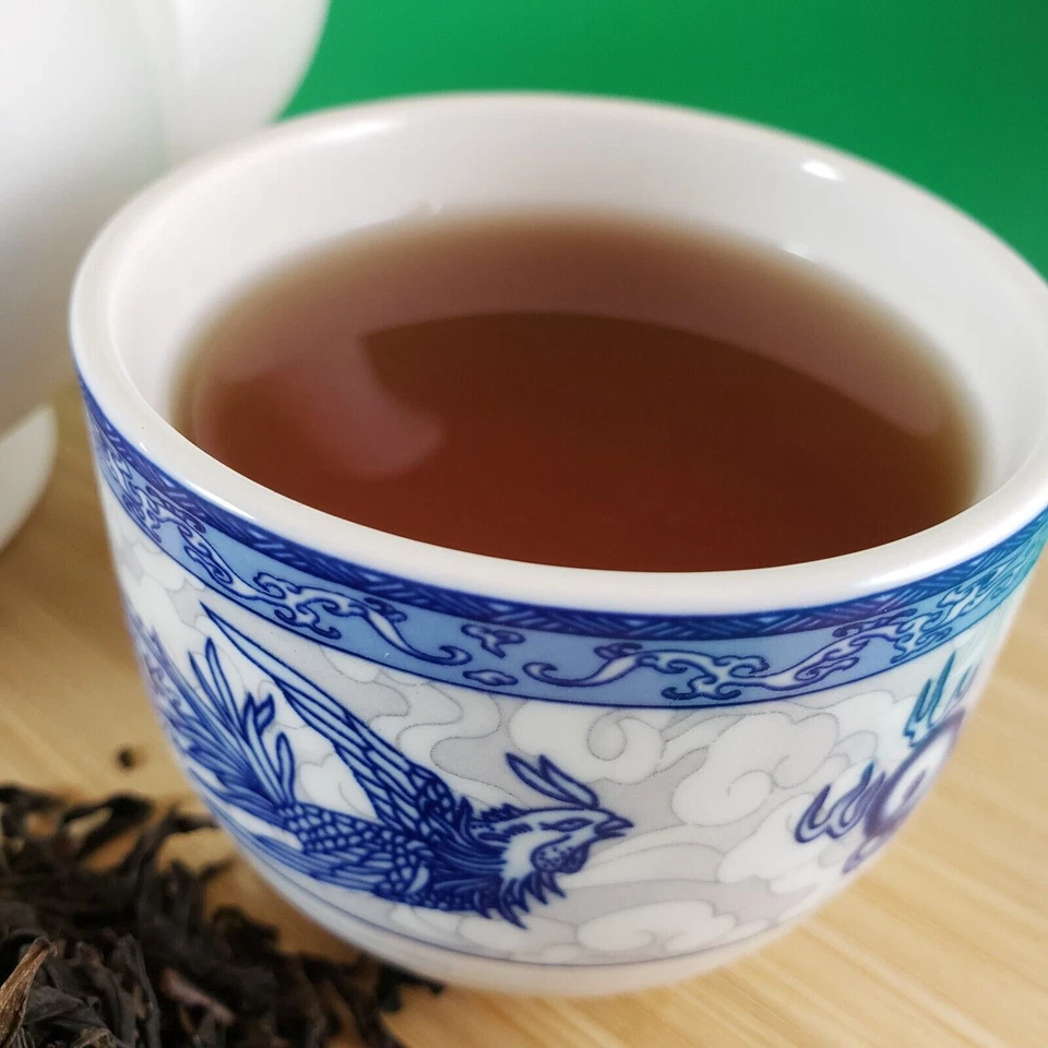 Wuyi Oolong Tea (Shui Xian) Fujian Collection - Bulk - 1 lb - Certified Organic - Image 3 of 4