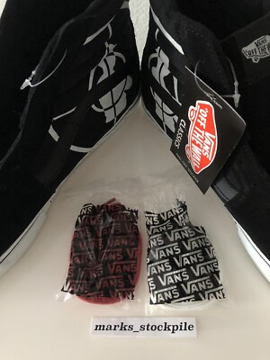 2006 Vans x Supreme Public Enemy Sk8-Hi 5781476 Men Sz 10.5