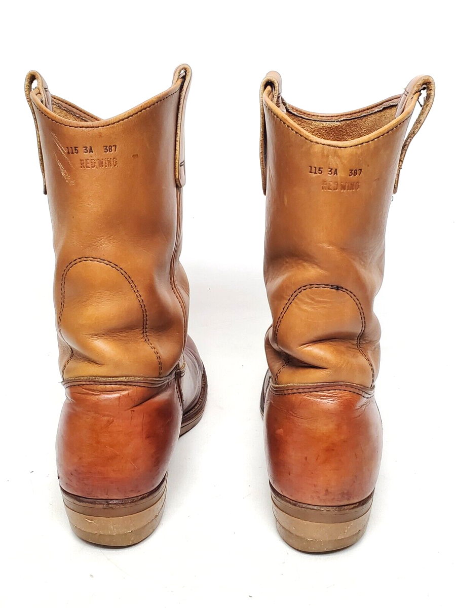 Red Wing 387 Vtg Nailseat Classic Western 11 display picture 1