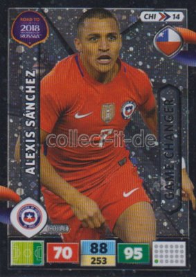 CHI14 - Alexis Sanchez - Game Changer - Panini Adrenalyn Road to World Cup 2018