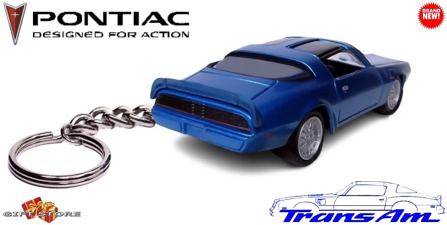 🎁🆕LLAVERO RARO 79/1980 AZUL PONTIAC TRANS AM FIREBIRD BANDIT 💕GRAN REGALO💕🎁 Foto 2 de 4