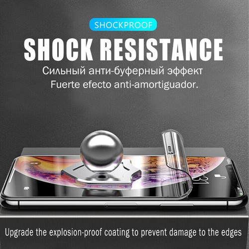 Hydrogel Clear Screen Protector Film For iPhone 15 14 13 12 11 Pro Max - Picture 7 of 11