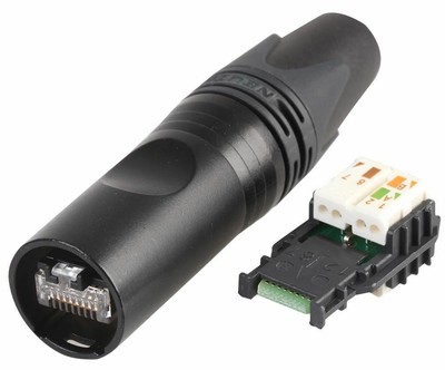 NEUTRIK - Cat6A Ethercon Connector, Black