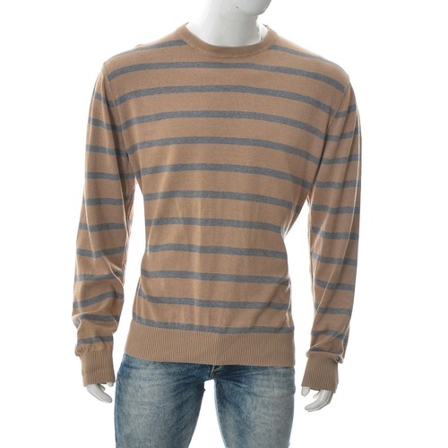 Tommy Hilfiger Men's Crew Neck Long Sleeve Pullover Sweater Shirt Striped XXL - Picture 2 of 7