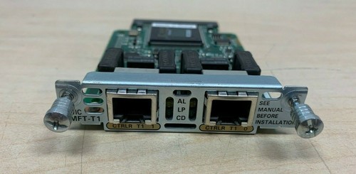 Cisco VWIC-2MFT-T1 Dual Port T1/FT1 RJ-48 Voice/WAN Interface Card