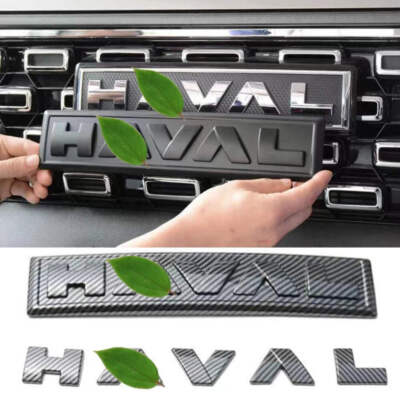 Frontgrill Motorhaube Logo Aufkleber für Haval Badge H6 PHEV 2023 vorne hinten Kofferraum St