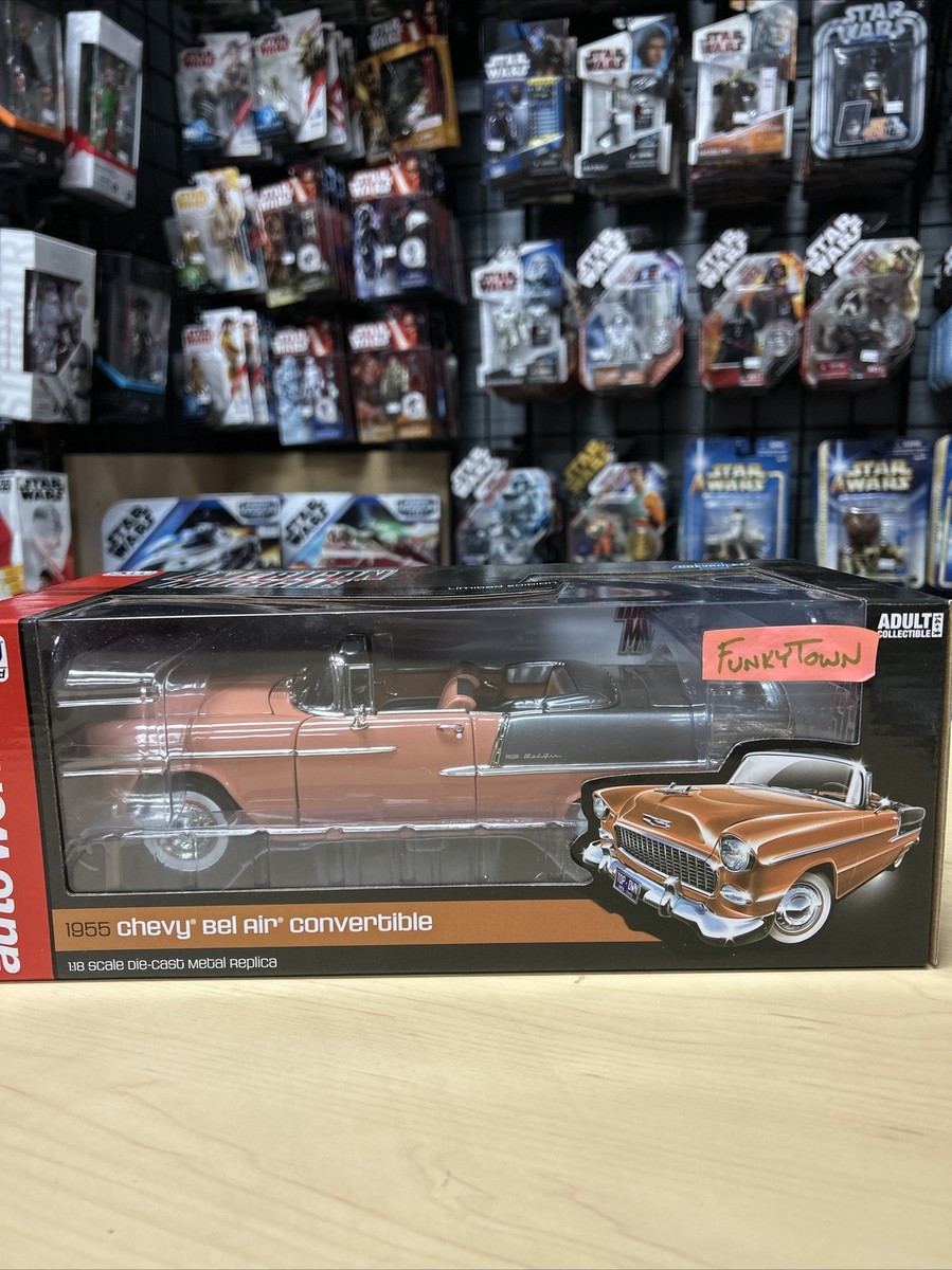 1955 Chevrolet Bel Air Convertible Coral/Grey American