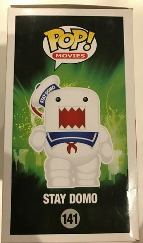 Stay Domo Ghostbusters Pop Vinyl No.141- Rare, vaulted, excellent condition - Picture 2 of 6
