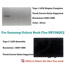 Samsung Galaxy Book Flex NP730QCJ BA41-02805B FHD LCD Screen Display Complete