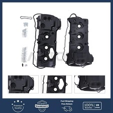 2 Aluminum Engine Valve Cover For Ford 13-16 F-150 15-23 Transit-150 3.5l Turbo