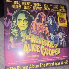 Alice Cooper The Revenge Autographed Original Vinyl Record Smith Bruce Dunaway 