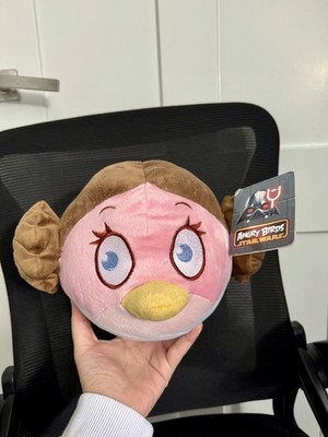 Auslaufmodell selten Angry Birds Star Wars PrincessLeia weiches Plüschtier