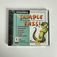 Sample This! Crystal Dynamics Panasonic 3DO Demo Disc Sampler NEW SEALED image
