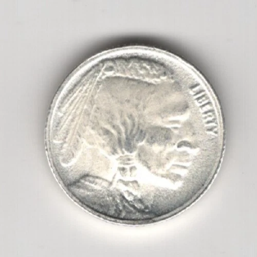 .999 FINE SILVER 1/10 TROY OZ SILVER ROUND UNITED STATES AMERICA BUFFALO NICKEL