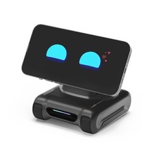 LOOI Robot-Space-AI Desktop Companion - ChatGPT Gemini Voice - Black