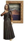 Mona Lisa 5.5in Action Figure Figurine figma SP155 Table Museum Freeing NIB