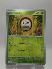 Rowlet 003/064 Reverse Holo Shrouded Fable - Pokemon TCG - Near Mint NM