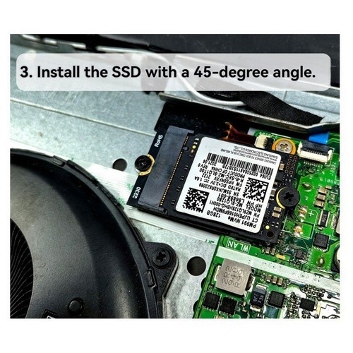 M.2-WLAN-Adapter, M.2-WLAN zu NVMe-SSD-Adapter, PCIe4.0 zu M2 NGFF Key A+E,6056 - Bild 6 von 8