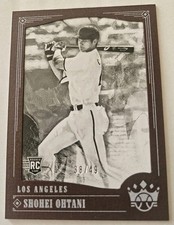 2018 Panini Diamond Kings SHOHEI OHTANI RC Brown Frame /49 SSP