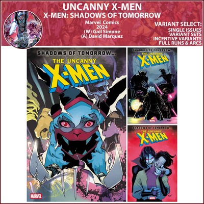Uncanny X-Men (2024) #22 23 24 Marvel Comics COVER SELECT